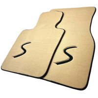 Beige Floor Mats for Mini Cooper / One R53 (2001-2007) Cooper S - AutoWin