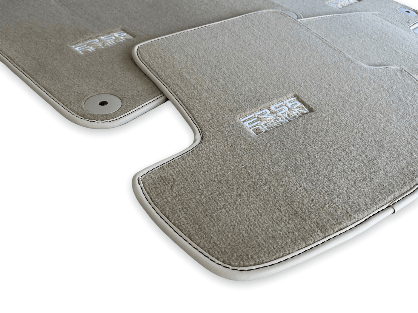 Beige Floor Mats for Porsche 911 - 991 (2012-2019) | ER56 Design - AutoWin
