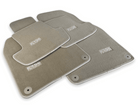 Beige Floor Mats for Porsche Cayenne (2003-2010) | ER56 Design - AutoWin