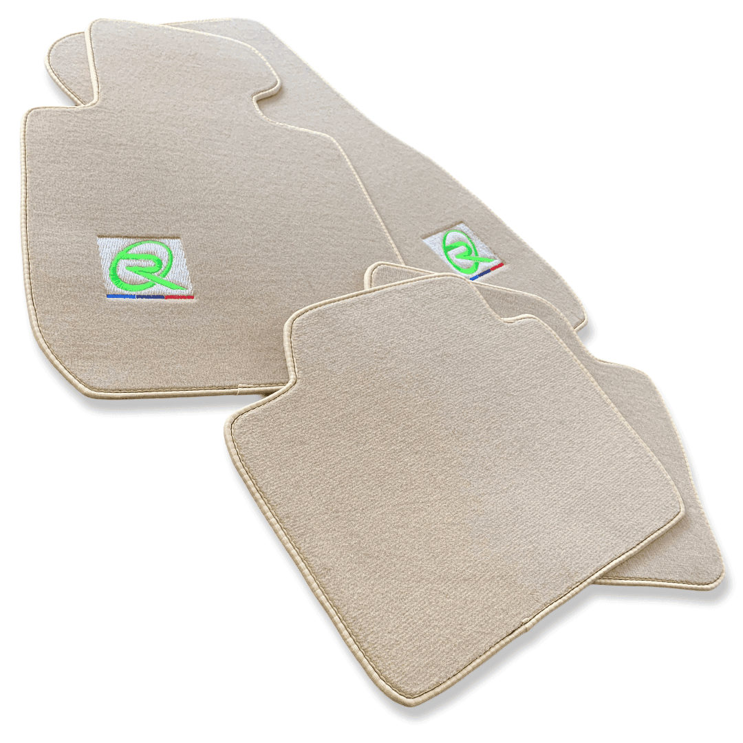 Beige Mats For BMW 7 Series E38 Long | ER56 Design - AutoWin