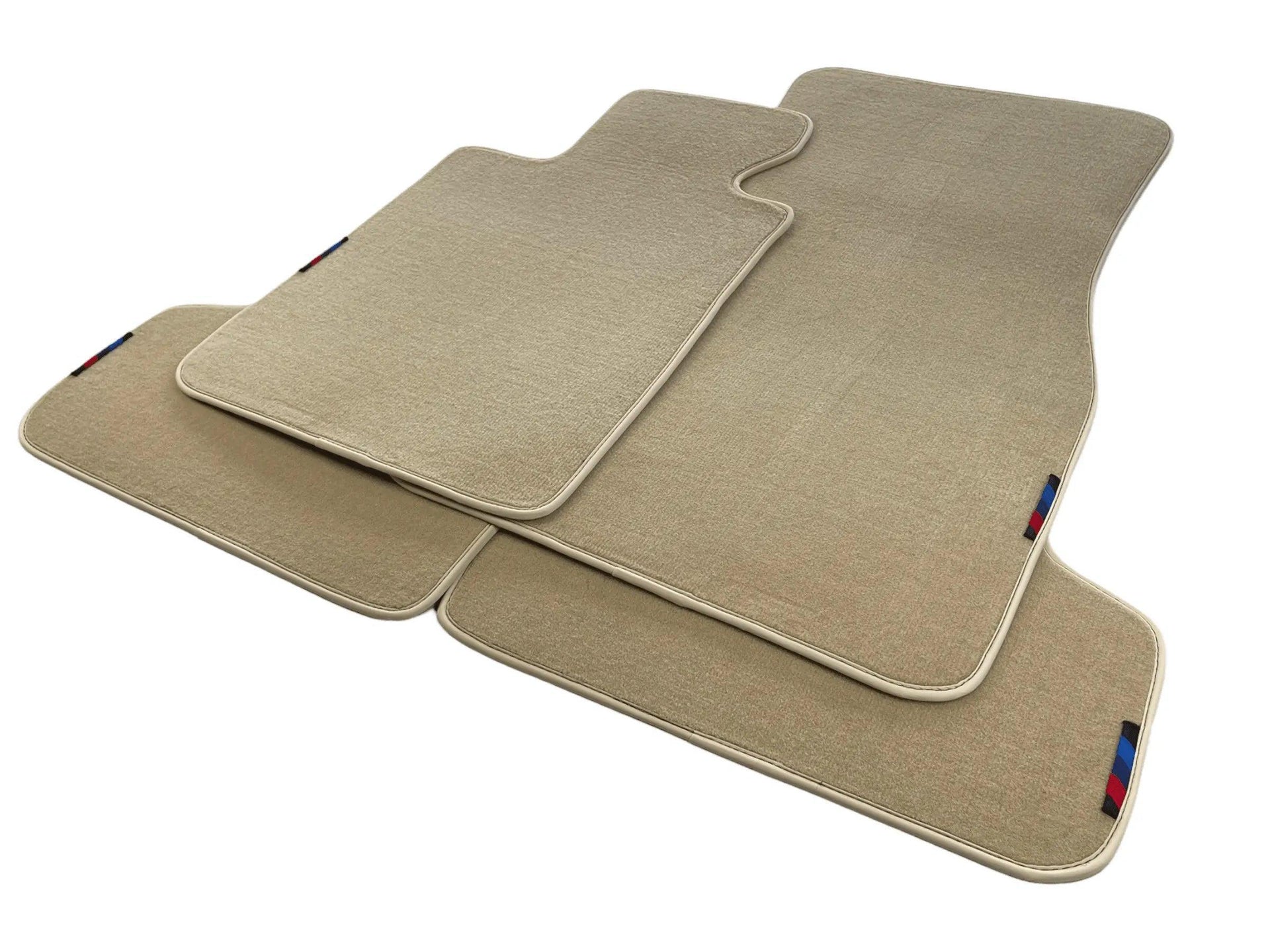 Beige Mats For BMW M4 G82 Coupe With M Package - AutoWin