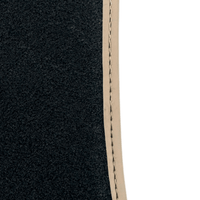 Beige Floor Mats for Lexus RC-F (2015-2024) by ER56 Design