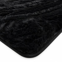 Customizable Black Sheepskin Trunk Floor Mat for Bentley Mulsanne (2010-2020)