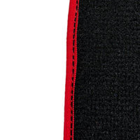 Black Floor Mats for Alfa Romeo 159 4-door Sedan (2006-2011) - AutoWin