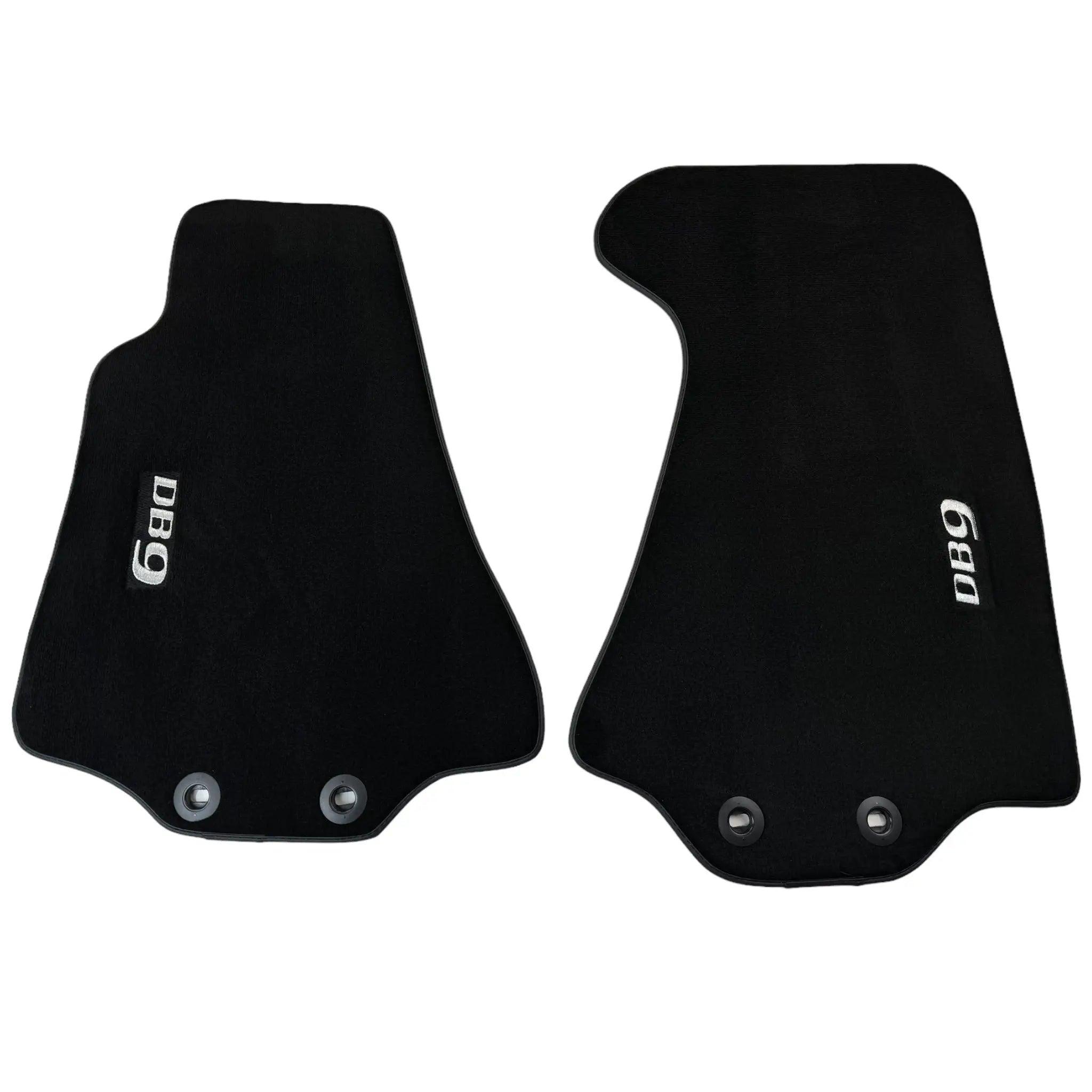 Black Floor Mats for Aston Martin DB9 (2004-2016) - AutoWin