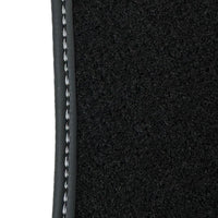 Black Floor Mats for Aston Martin DB9 Volante (2004-2016) Convertible with Leather - AutoWin