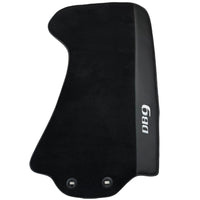 Black Floor Mats for Aston Martin DB9 Volante (2004-2016) Convertible with Leather - AutoWin