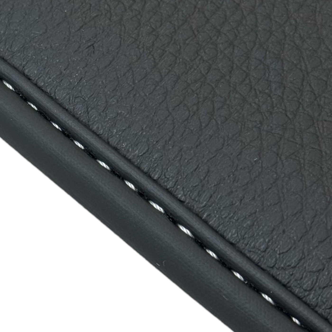 Black Floor Mats for Aston Martin DB9 Volante (2004-2016) Convertible with Leather - AutoWin