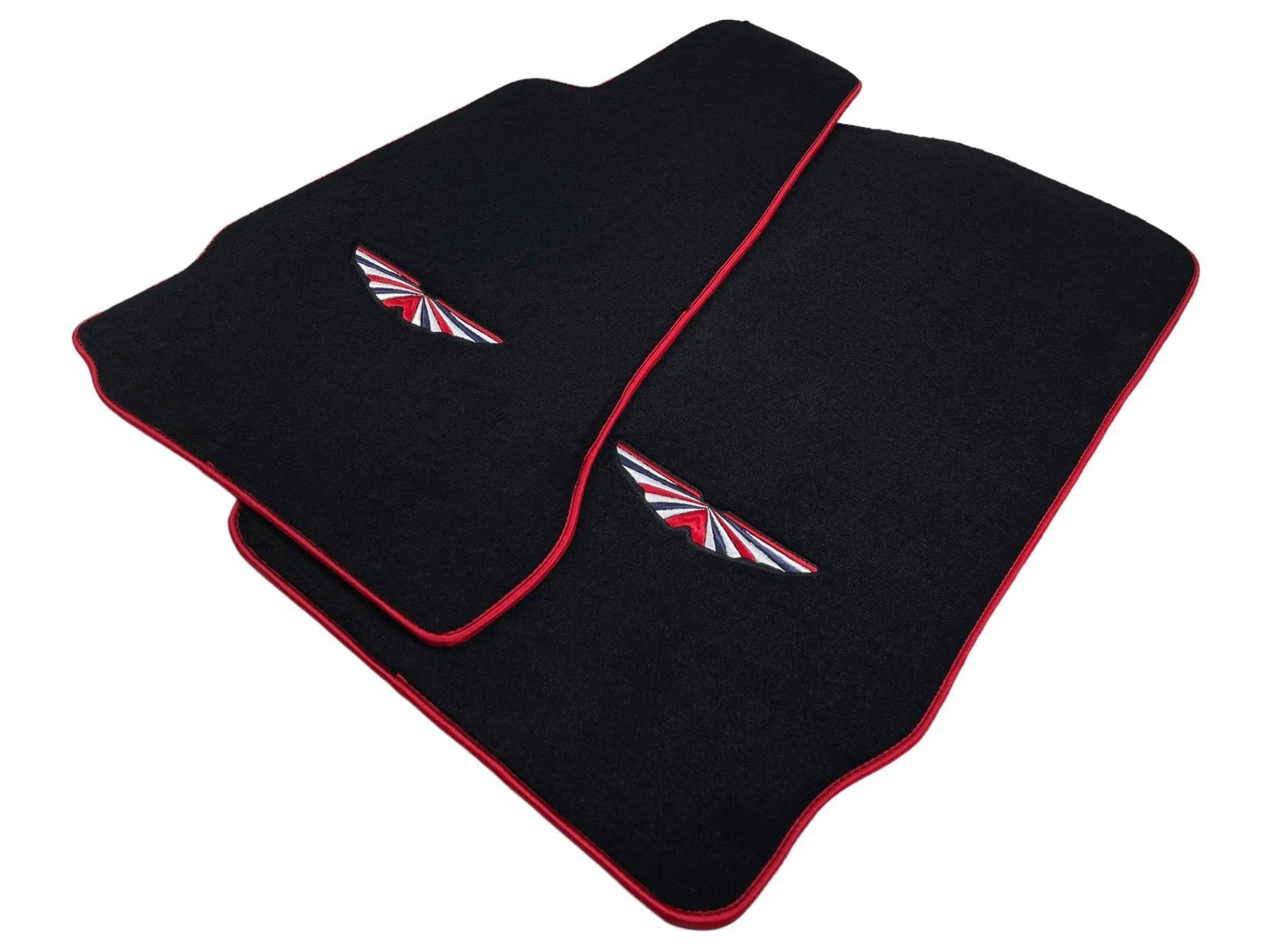 Black Floor Mats for Aston Martin V12 Vanquish S (2004-2007)