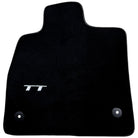 Black Floor Mats for Audi TT MK2 Convertible (2006-2014) - AutoWin
