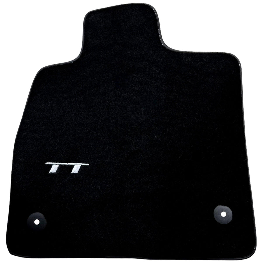 Black Floor Mats for Audi TT MK3 Coupe (2019-2023) - AutoWin