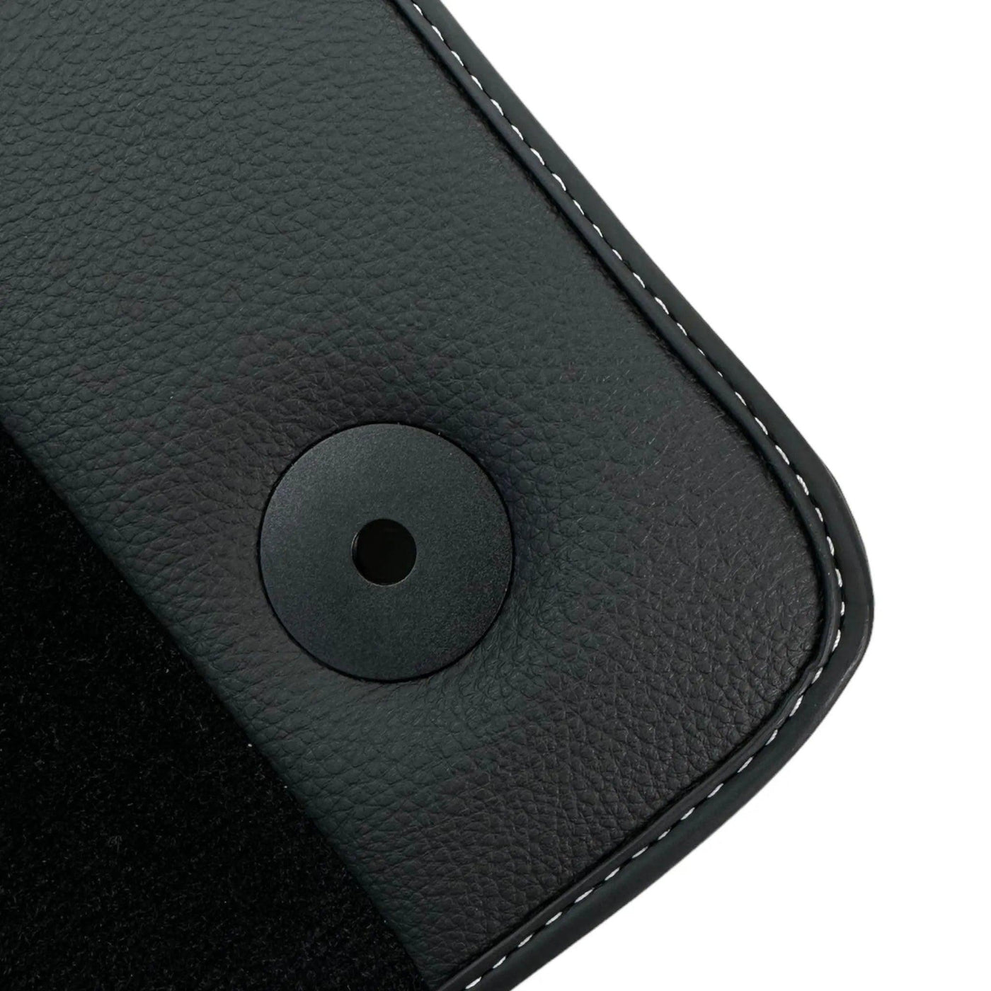 Black Floor Mats For Bentley Continental GT (2018–2023) Speed with Leather - AutoWin