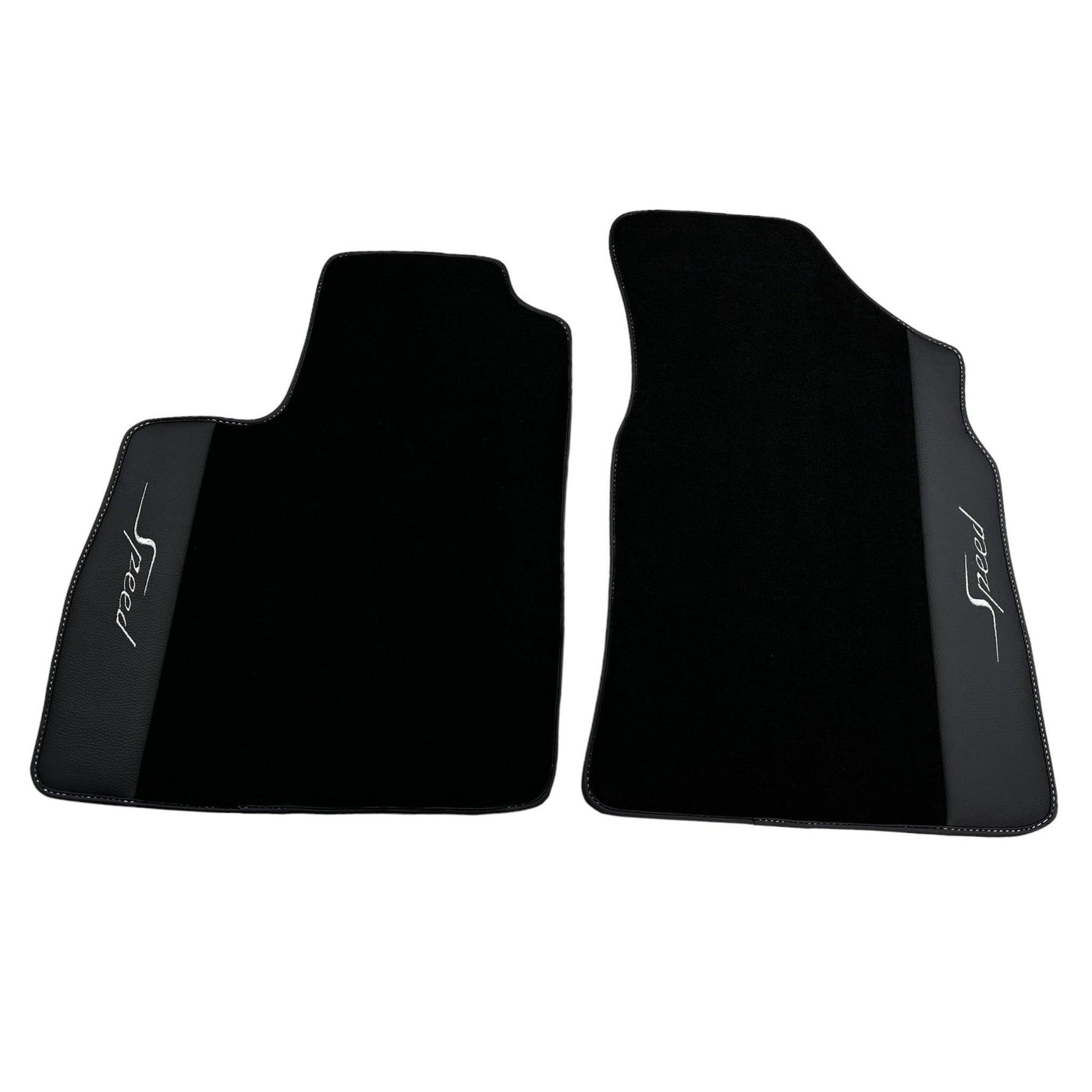 Black Floor Mats For Bentley Continental GT Speed (2011–2018) with Leather - AutoWin