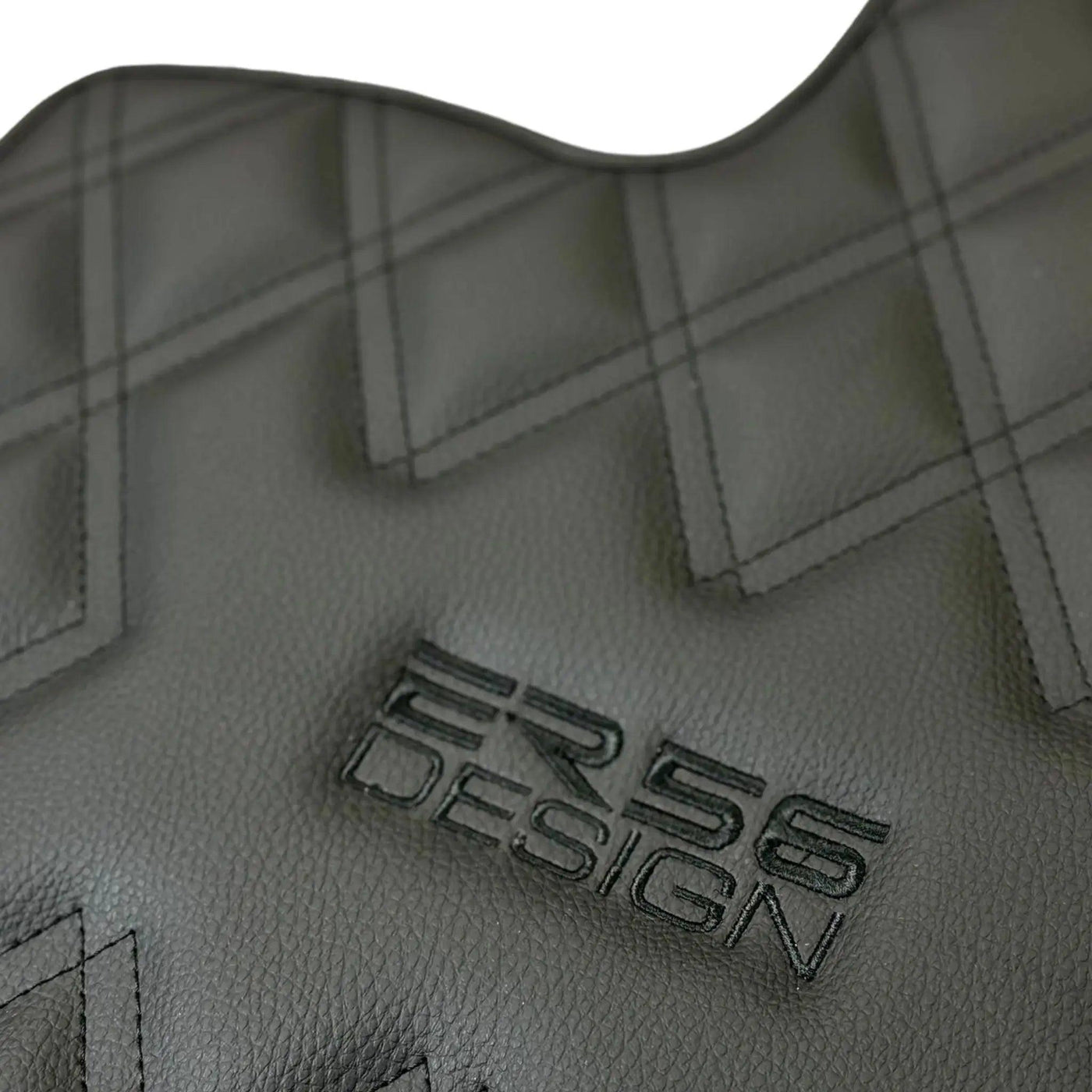 Black Floor Mats for Bentley Continental GTC (2011–2018) with Leather | ER56 Design - AutoWin