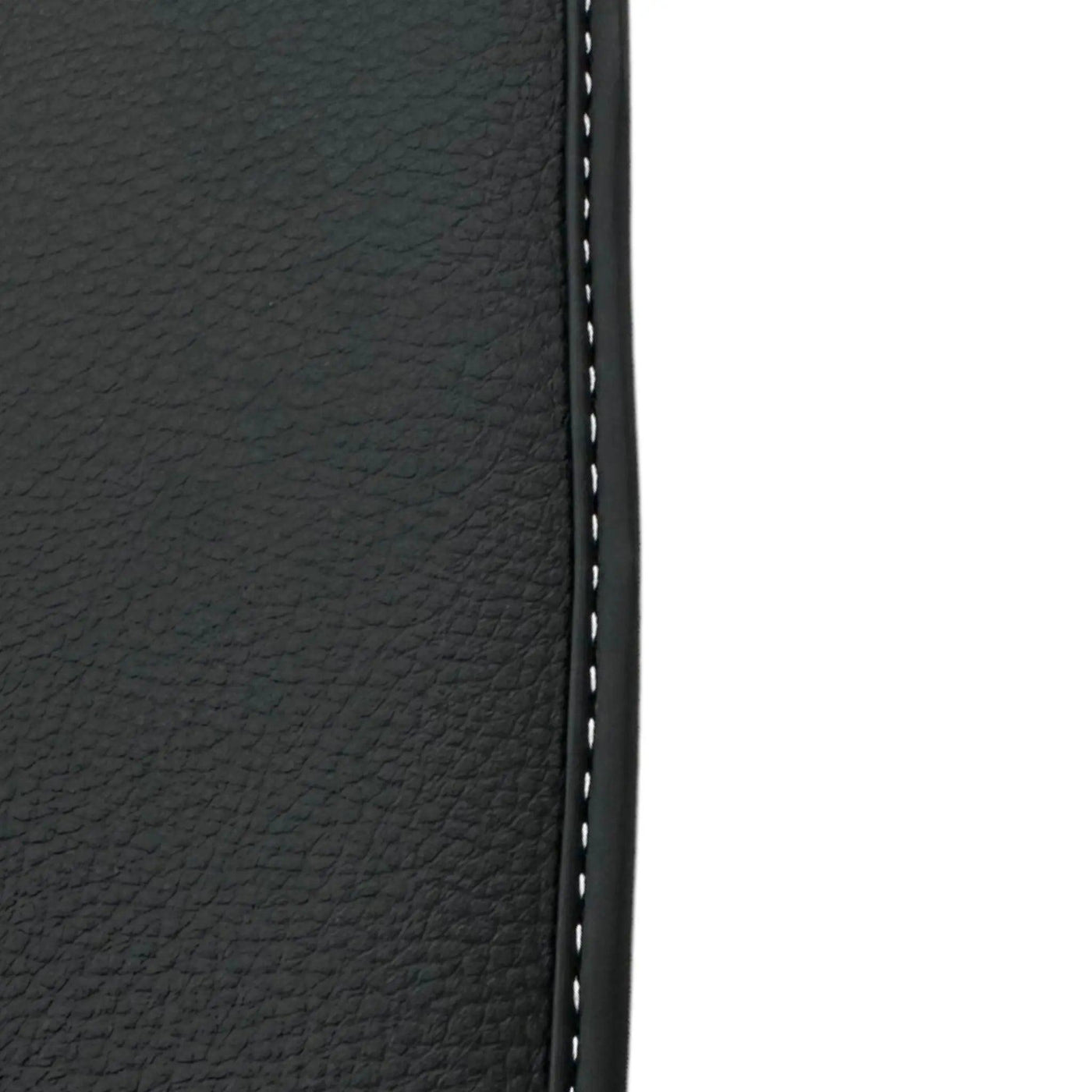 Black Floor Mats For Bentley Continental GTC (2018-2023) Speed with Leather - AutoWin