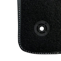 Black Floor Mats For Bentley Continental GTC (2018-2023) Speed with Leather - AutoWin