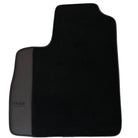 Black Floor Mats for Bentley Continental GTC (2018–2023) with Dark Brown Leather | ER56 Design - AutoWin
