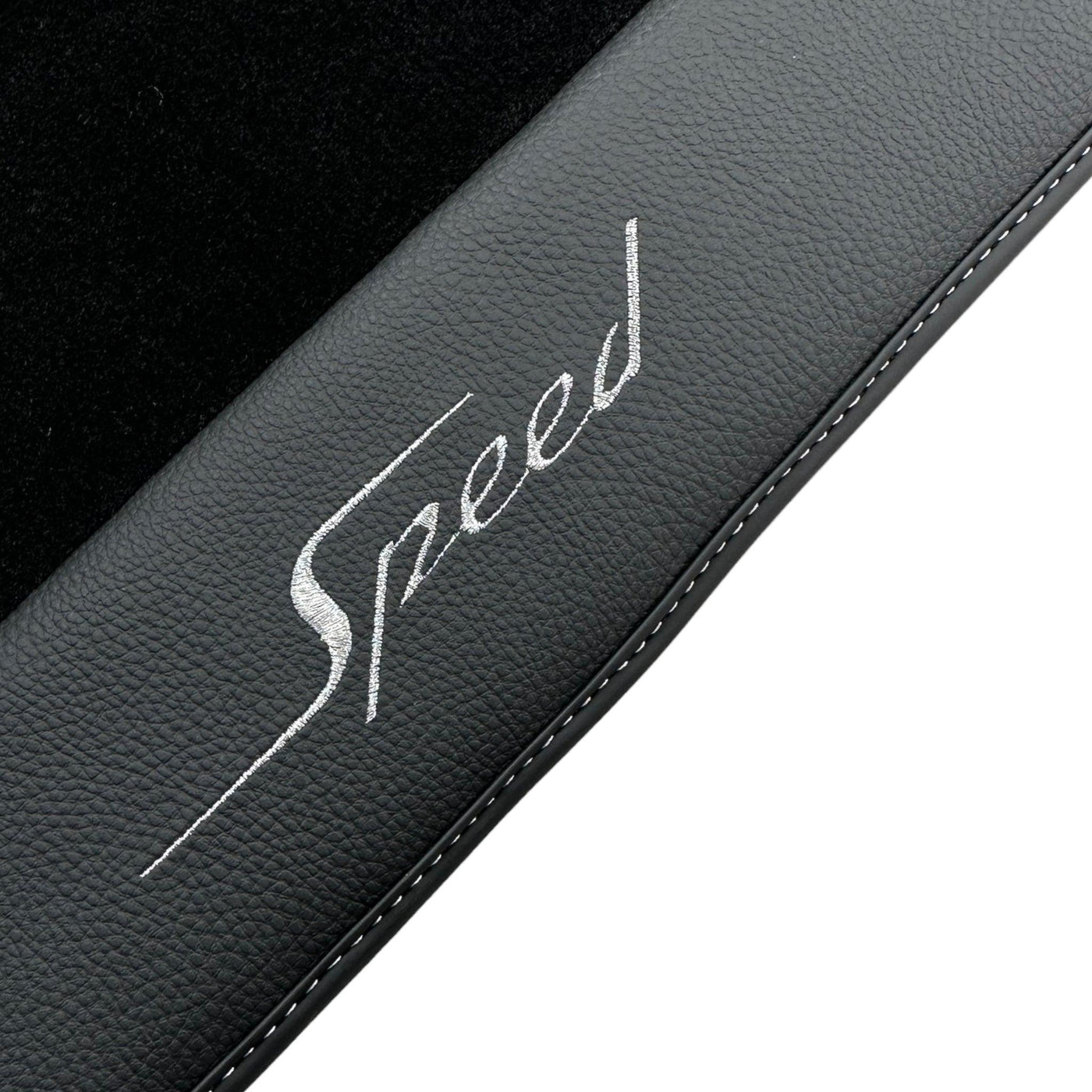 Black Floor Mats For Bentley Flying Spur Speed (2019-2023) - AutoWin