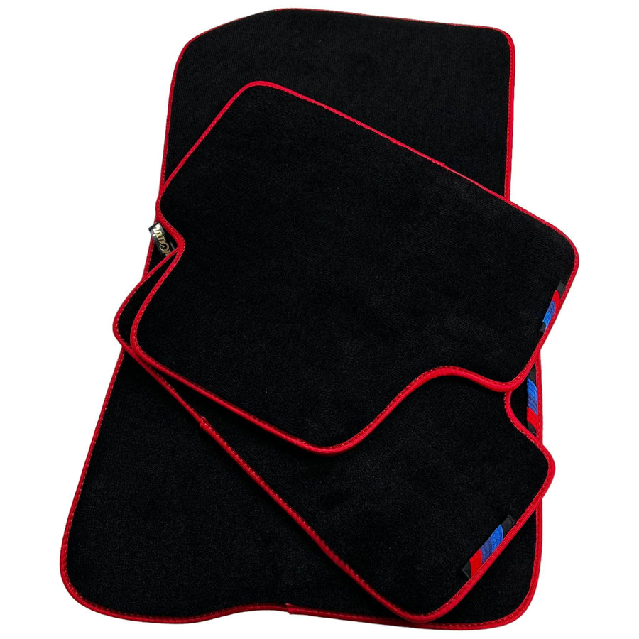 Black Floor Mats For BMW 4 Series F33 With M Package - AutoWin