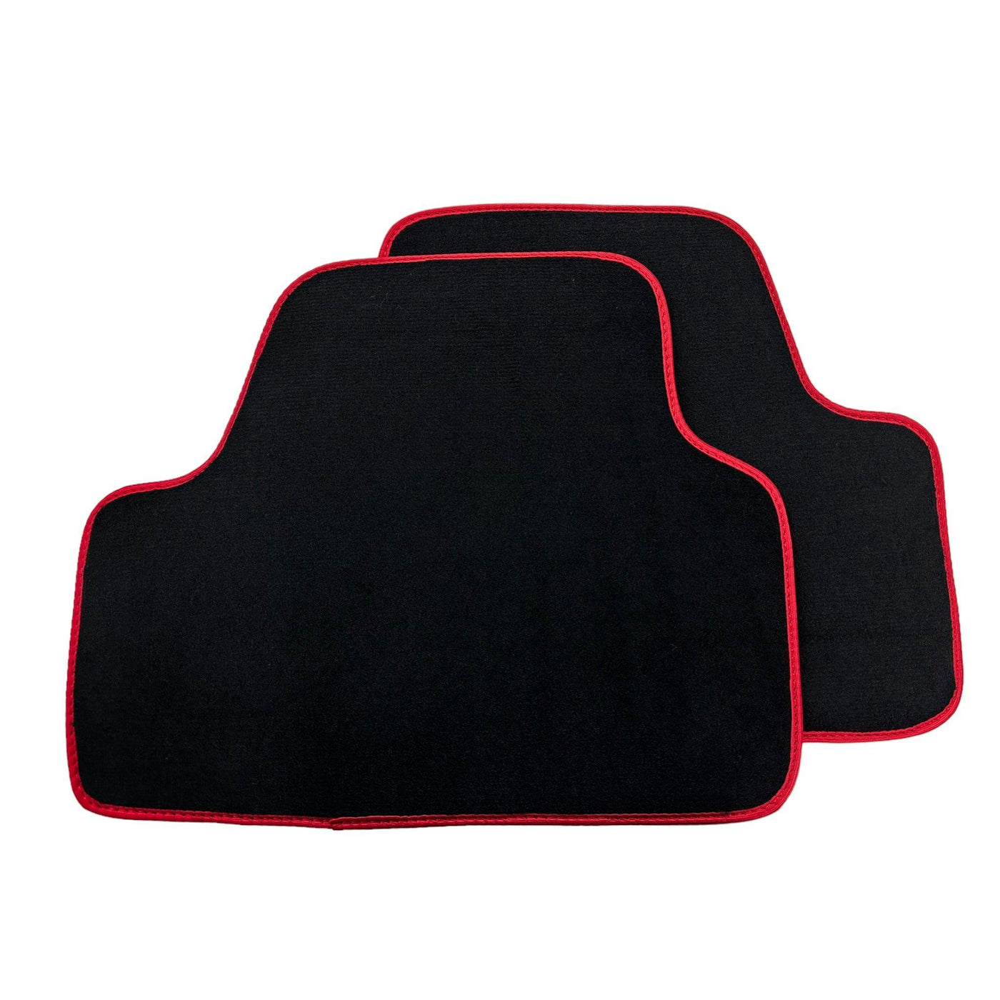 Black Floor Mats For BMW 4 Series F33 With Red Trim - AutoWin