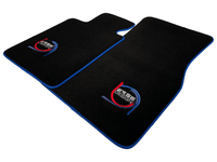 Black Floor Mats For BMW G61 (2023-2026) Touring ER56 Design Limited Edition Blue Trim - AutoWin