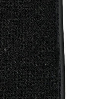Black Floor Mats for BMW 2 Series Gran Tourer F46 (2015-2022) 7 Seats with Alcantara Leather - AutoWin