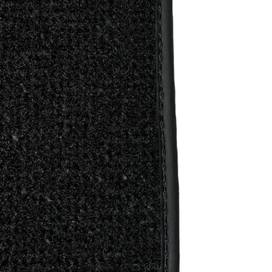 Black Floor Mats for BMW 2 Series Gran Tourer F46 (2015-2022) 7 Seats with Alcantara Leather - AutoWin