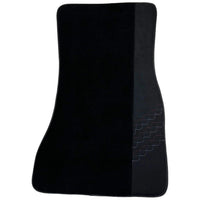 Black Floor Mats for BMW 2 Series Gran Tourer F46 (2015-2022) 7 Seats with Alcantara Leather - AutoWin
