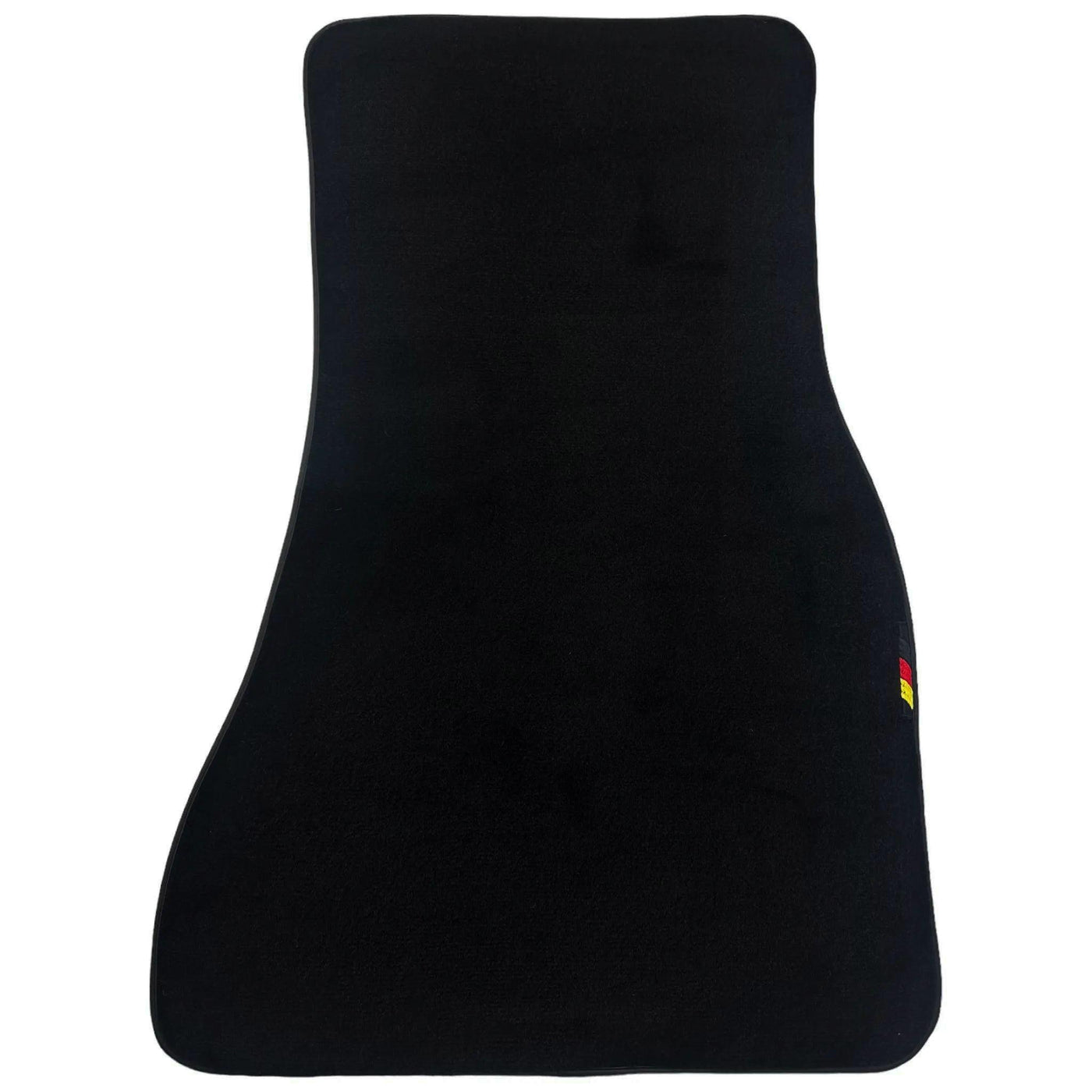 Black Floor Mats For BMW Gran Tourer F46 (2015-2022) 7 Seats with German Flag - AutoWin