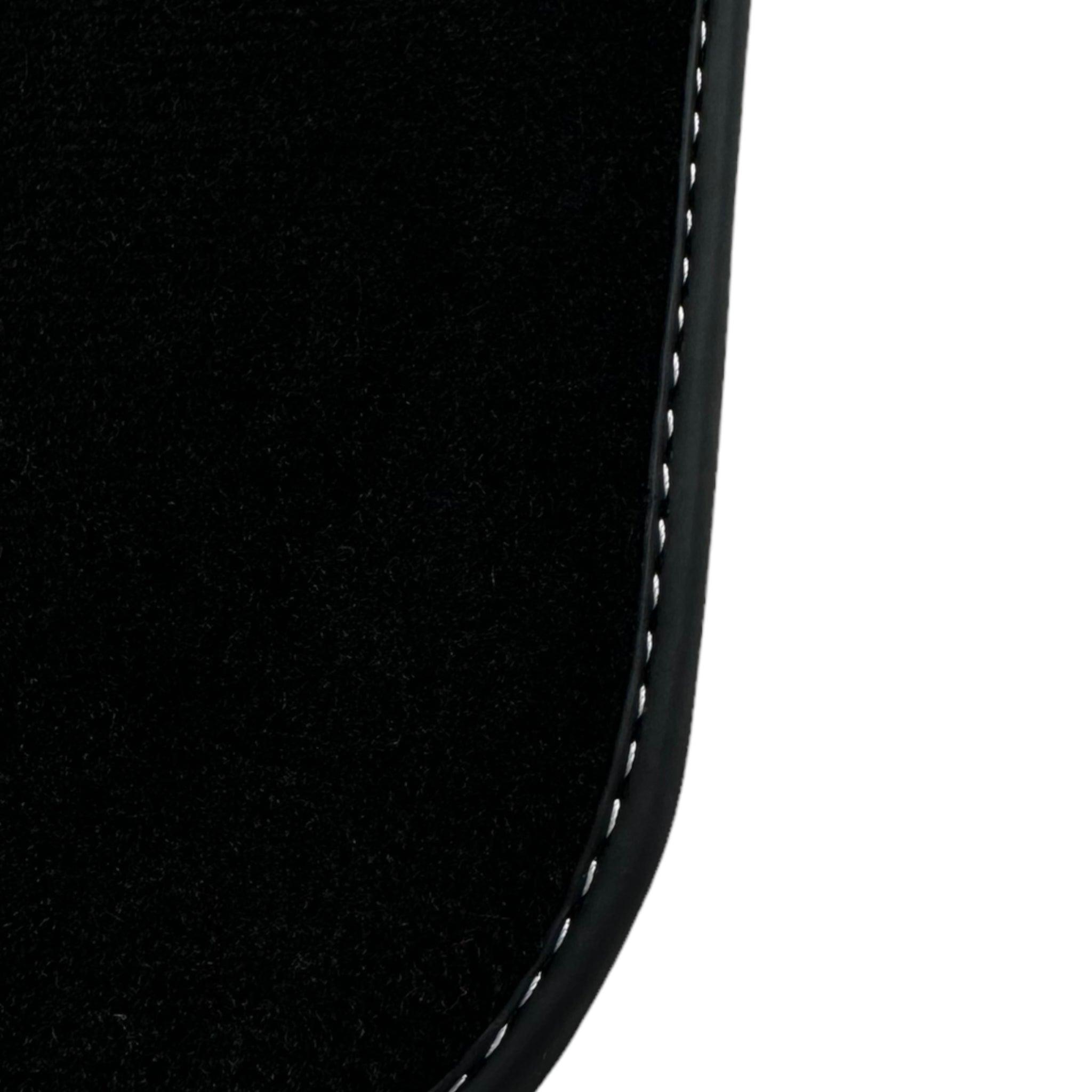 Black Floor Mats For BMW 8 Series E31 2-door Coupe (1989-1999) - AutoWin