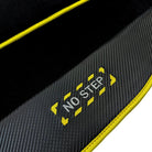 Black Floor Mats For BMW 8 Series G14 | Fighter Jet Edition | Yellow Trim AutoWin Brand - AutoWin