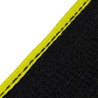 BMW M240i G42 M 2021-2026 Custom Black Floor Mats with Yellow Trim