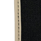 Black Floor Mats for BMW G30 with German Flag | Beige Trim - AutoWin