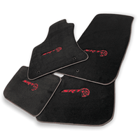 Black Floor Mats For Dodge Charger SRT 2015-2024 - AutoWin