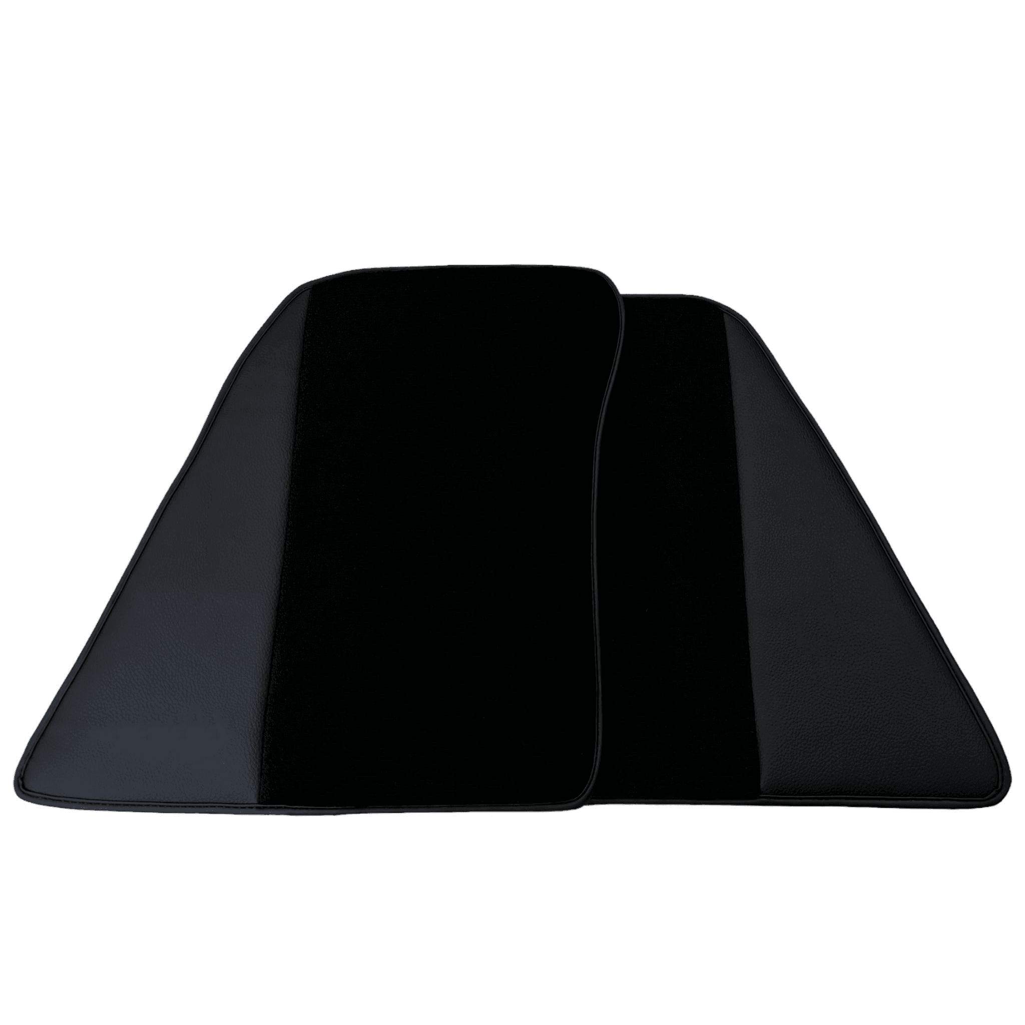 Custom Black Floor Mats for Ferrari SF90 Stradale (2019-2024) with Leather - AutoWin