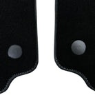 Black Floor Mats for Ferrari 458 Spider (2012-2015) with Crema Nappa Leather | Italian Edition - AutoWin