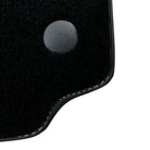 Black Floor Mats for Ferrari 488 Spider (2016-2022) with Cuoio Nappa Leather - AutoWin