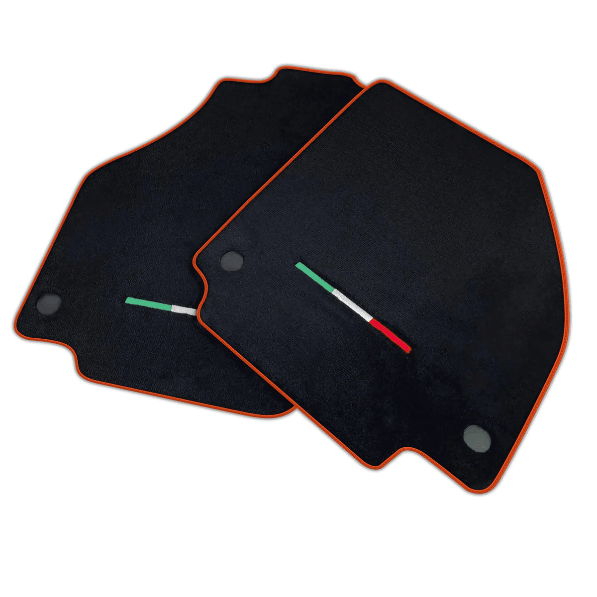 Black Floor Mats for Ferrari 488 GTB (2016-2022) | Various Trim Colors