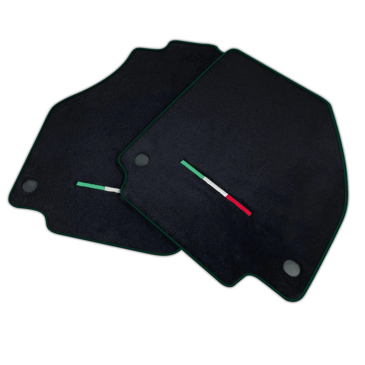 Black Floor Mats for Ferrari 488 GTB (2016-2022) | Various Trim Colors