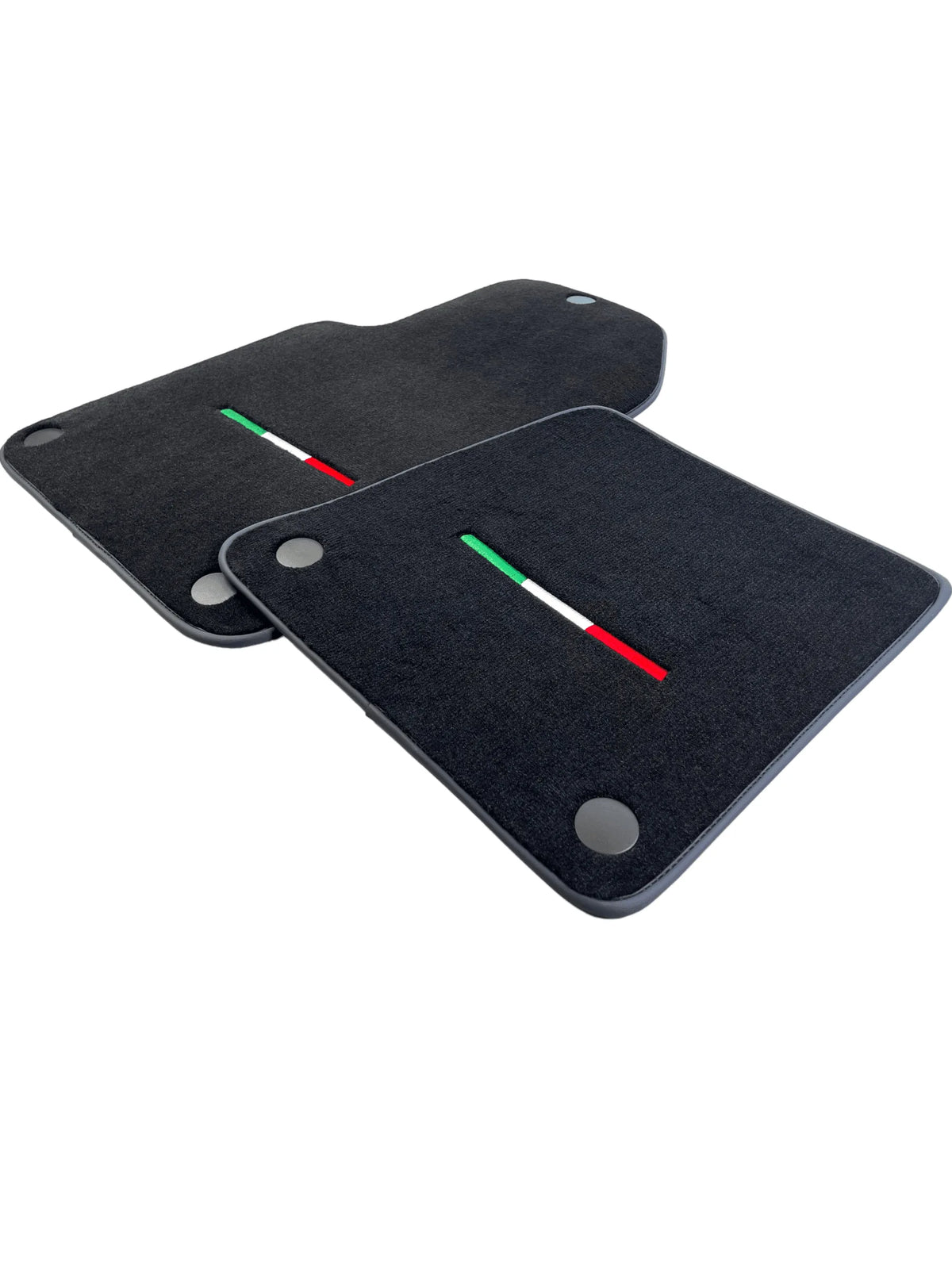 Black Floor Mats For Ferrari 599 Coupe 2006-2012 Italian Edition - AutoWin