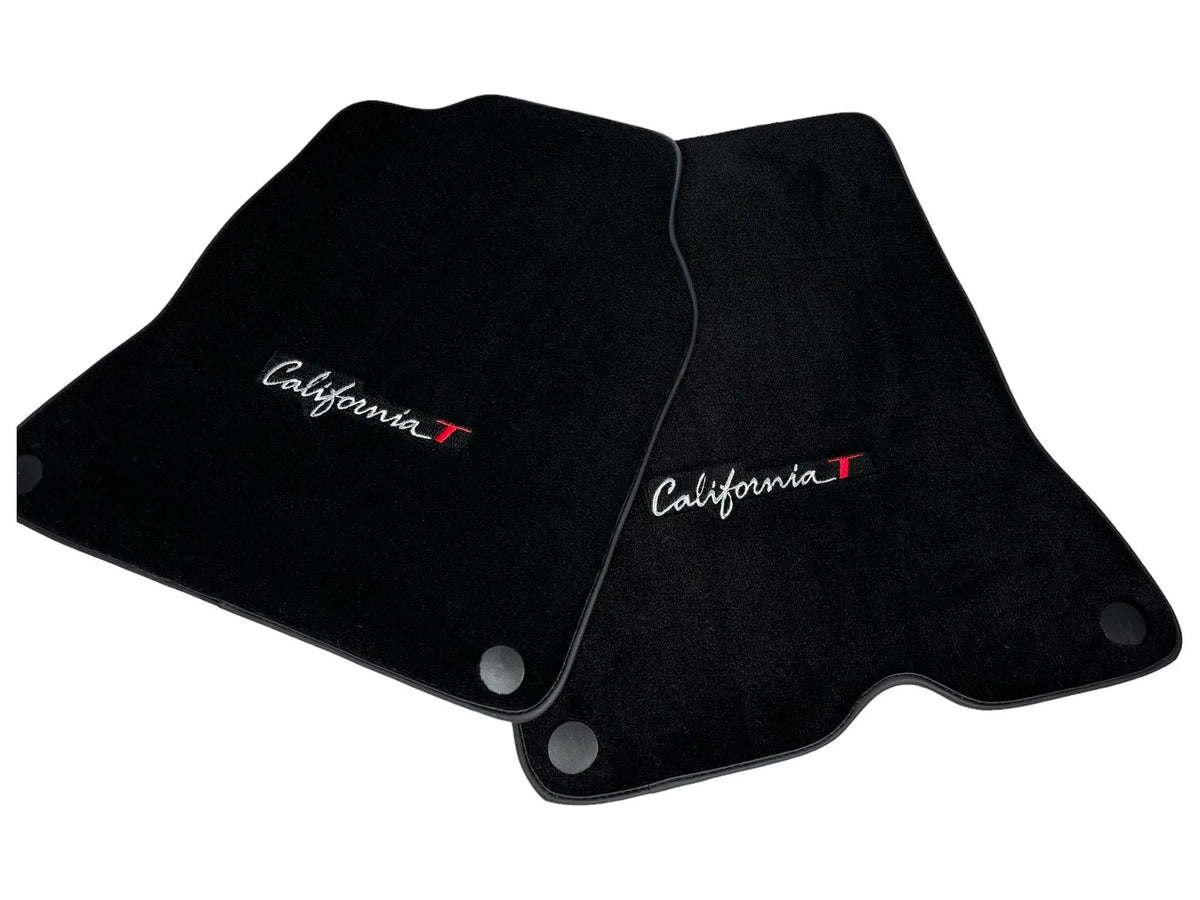 Black Floor Mats For Ferrari California T 2015–2018 - AutoWin