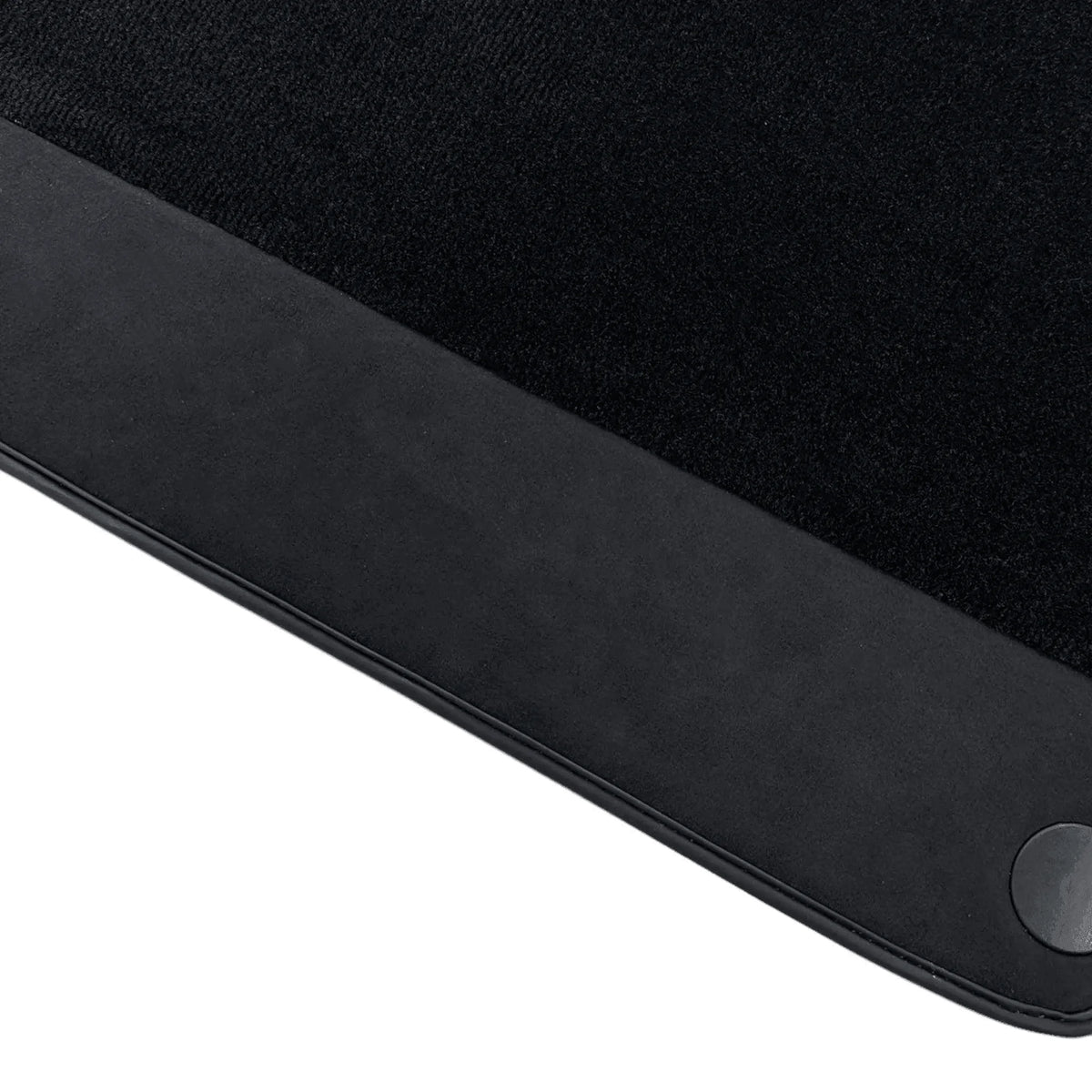 Black Floor Mats For Ferrari California T 2015–2018 with Black Alcantara - AutoWin