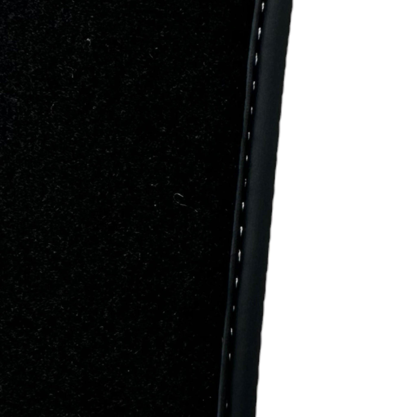 Black Floor Mats for Ferrari F12 Berlinetta (2012-2022) with Carbon Leather - AutoWin