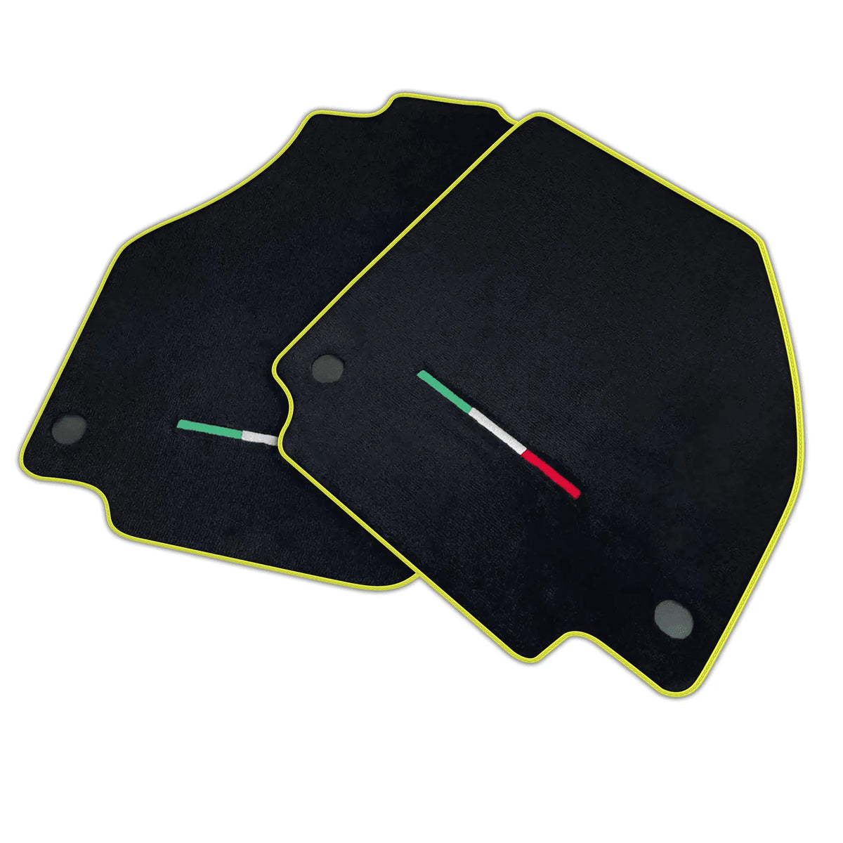 Black Floor Mats for Ferrari F8 Tributo (2019-2023) | Various Trim Colors