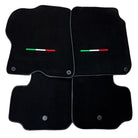 Black Floor Mats For Ferrari GTC4 Lusso (2016-2023) Italian Edition - AutoWin