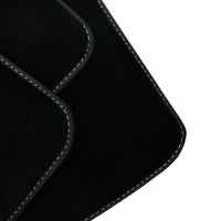 Black Floor Mats For Honda Accord (1990-1993) - AutoWin