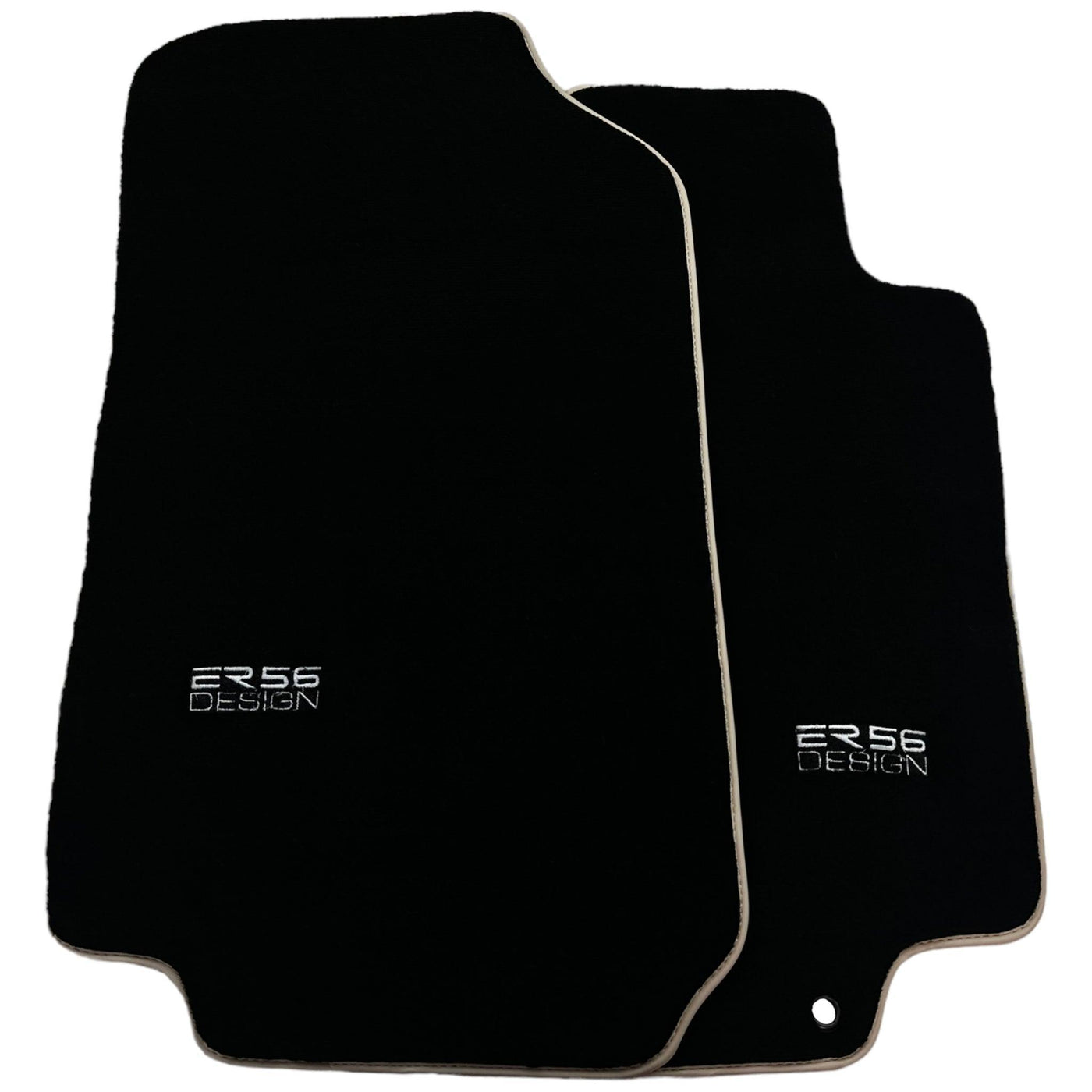 Black Floor Mats For Honda Accord (2002-2008) ER56 Design - AutoWin