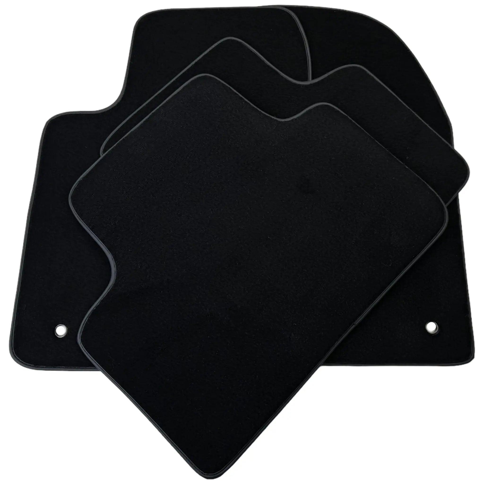 Black Floor Mats for Jeep Grand Cherokee WK2 (2011-2023) Double Fixation - AutoWin