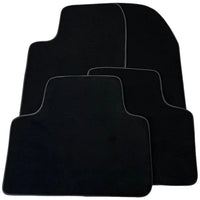 Black Floor Mats for Jeep Renegade (2014-2018) Distance Fixing Points Co-Driver 18 cm - AutoWin
