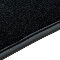 Black Floor Mats for Jeep Renegade (2014-2018) Distance Fixing Points Co-Driver 18 cm - AutoWin